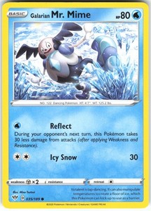 Galarian Mr. Mime 035/189 Darkness Ablaze Common