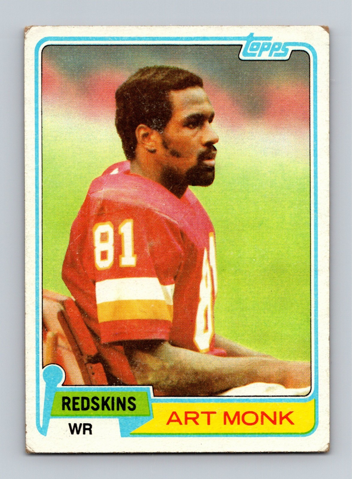 Art Monk 1981 Topps Rookie #194 RC HOF VG