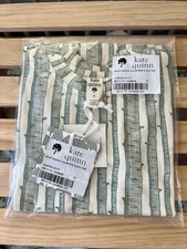 *NIB* Kate Quinn 3T Bamboo Short Sleeve Essential Boxy Tee In Jadeite Birch