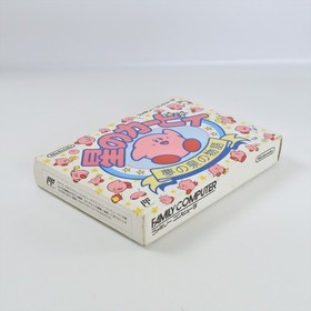 STAR KIRBY Yume no Izumi with Sticker Famicom Nintendo 0505 fc