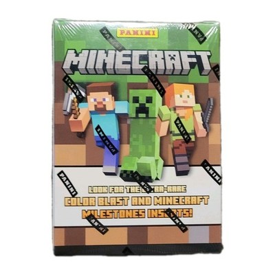 Factory Sealed Mega Box 2024 Panini Minecraft Trading Cards