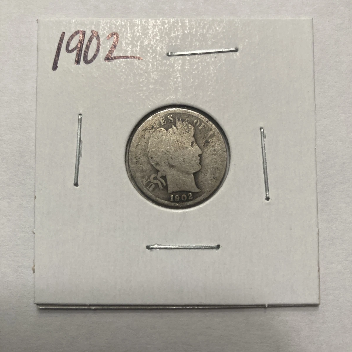 1902 Year Silver Barber Dimes (1892-1916) for sale | eBay