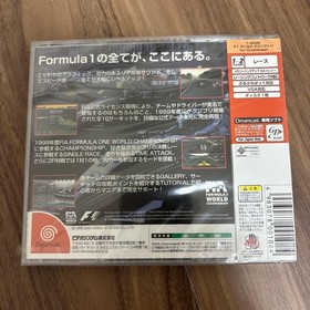 F1 WORLD GRAND PRIX II 2 Dreamcast DC T-3002M 2000 NTSC-J Racing game NEW