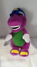 Fisher Price 2017 Lyons 12 Barney Plush Safety Barney Stuffed Animal