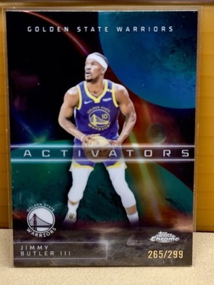 2025-26 Topps Chrome Jimmy Butler III Activators Teal Refractor /299
