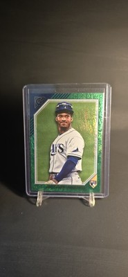 2022 Topps Gallery - Wander Franco #55 Green Pattern /99 (RC)