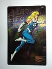 1996 MARVEL COMICS SUPER HEROES MAGNET - INVISIBLE WOMAN - ( FLAWED ) — photo 1
