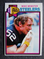 1979 Topps #194 Mike Webster Pittsburgh Steelers Football Card NM