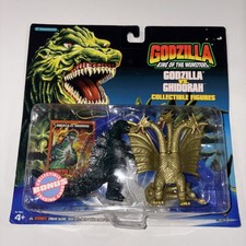 Godzilla vs Mecha Ghidorah 1994 Trendmasters Action Figure Battle Set New In Box