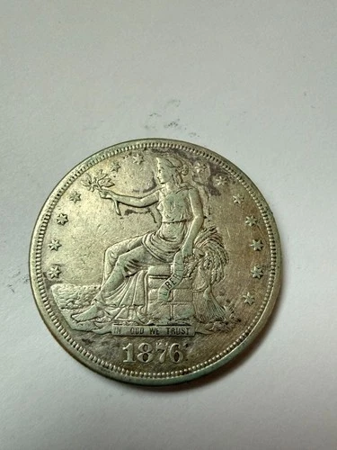 1876-S Trade Silver Dollar