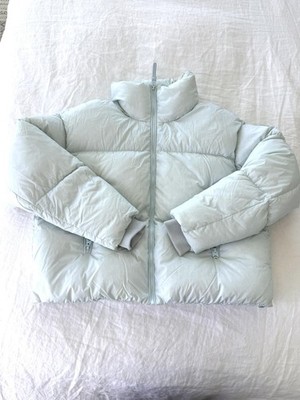 Mackage Tessy Down Blue Puffer Jacket SIZE M - SOLD AS IS SEE PICS