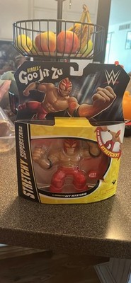 Heroes of GooJitzu WWE Stretch  Superstar Rey Mysterio, Stretches Up to 3X  Size