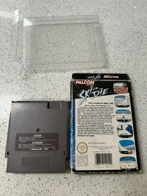 Ski or Die - Nes  Game - Nintendo - Cart & Box in protective sleeve