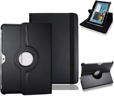 Case for Samsung Galaxy Tab 2 10.1, Flip Stand Leather Cover, Protective Pouch