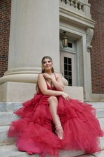 Sherri Hill Pink Prom Dress Sz 6