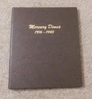 1916-1945 MERCURY DIME COLLECTION COMPLETE. NO 1916 D. VG to Fine CONDITION.