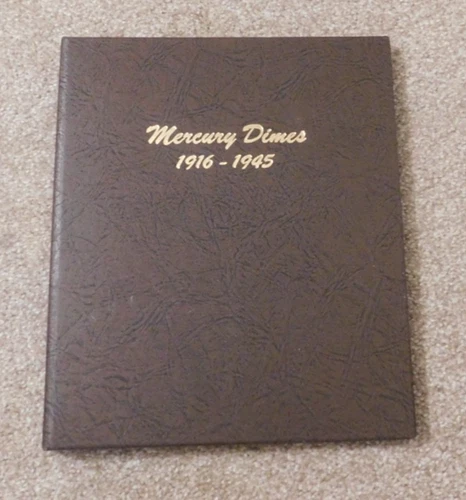 1916-1945 MERCURY DIME COLLECTION COMPLETE. NO 1916 D. VG to Fine CONDITION.