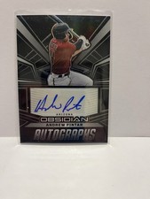2023 Panini Chronicles - Obsidian Autographs Andrew Pintar #OA-AP (AU, RC)