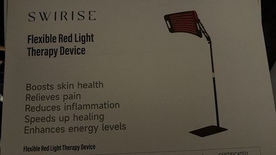 Red Light Therapy Lamp with Stand, 660nm Red & 850nm Infrared Light for Body