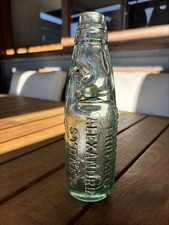 Antique Old Codd Bottle Oertels Property Sydney Whale