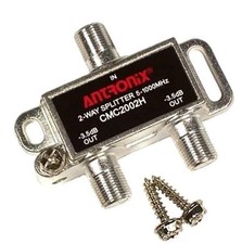 ILOŚĆ 20 Antronix High Performance 2-drożny rozdzielacz telewizji kablowej CMC2002H OTA koncentryczny 