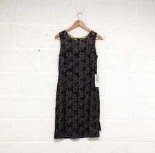 Roman Beaded Embellished Lace Dress Navy Blue Evening Party Size 14 - New