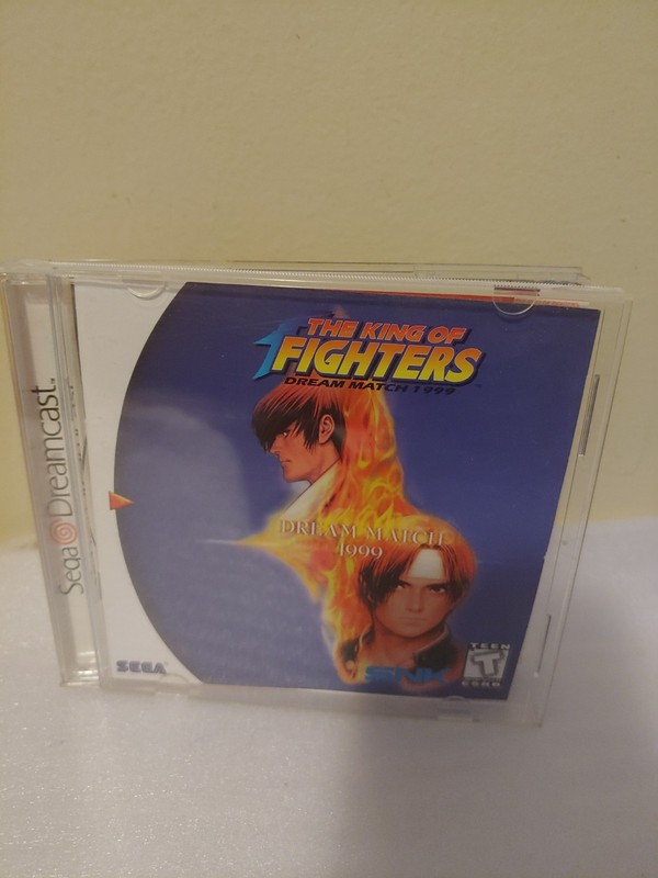 The King of Fighters Dream Match 1999. Sega Dreamcast. case. disc. manual
