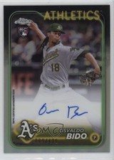 2024 Topps Chrome Rookie Auto Refractor /499 Osvaldo Bido #RA-OBI Auto 0c3h