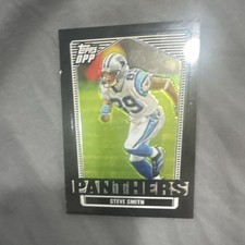 Topps DPP Steve Smith Panthers #6 2007 NFL 2006 Season American Football Card