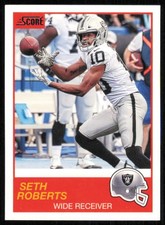 2019 Score #40 Seth Roberts Oakland Raiders