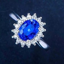 KATE MIDDLETON LADY DIANA STAINLESS STEEL GOLD STONE GIRLFRIEND SOLITAIRE RING