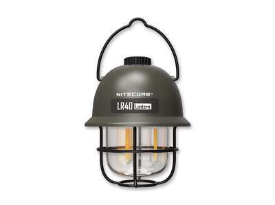 Nitecore LR40 Oliv Campinglampe Campingleuchte Campinglicht Laterne   09JB1178