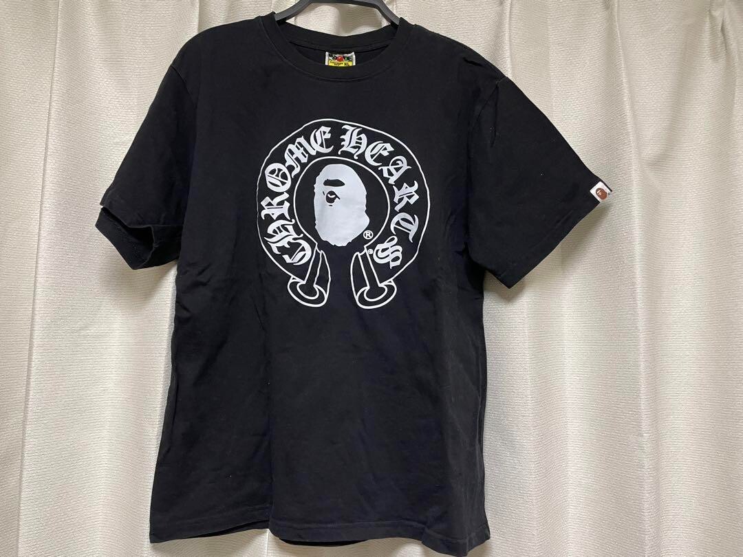Chrome Hearts A Bathing Ape Baby Milo T-shirt color Black Chrome Hearts A Bathing Ape Baby Milo T-shirt color Black