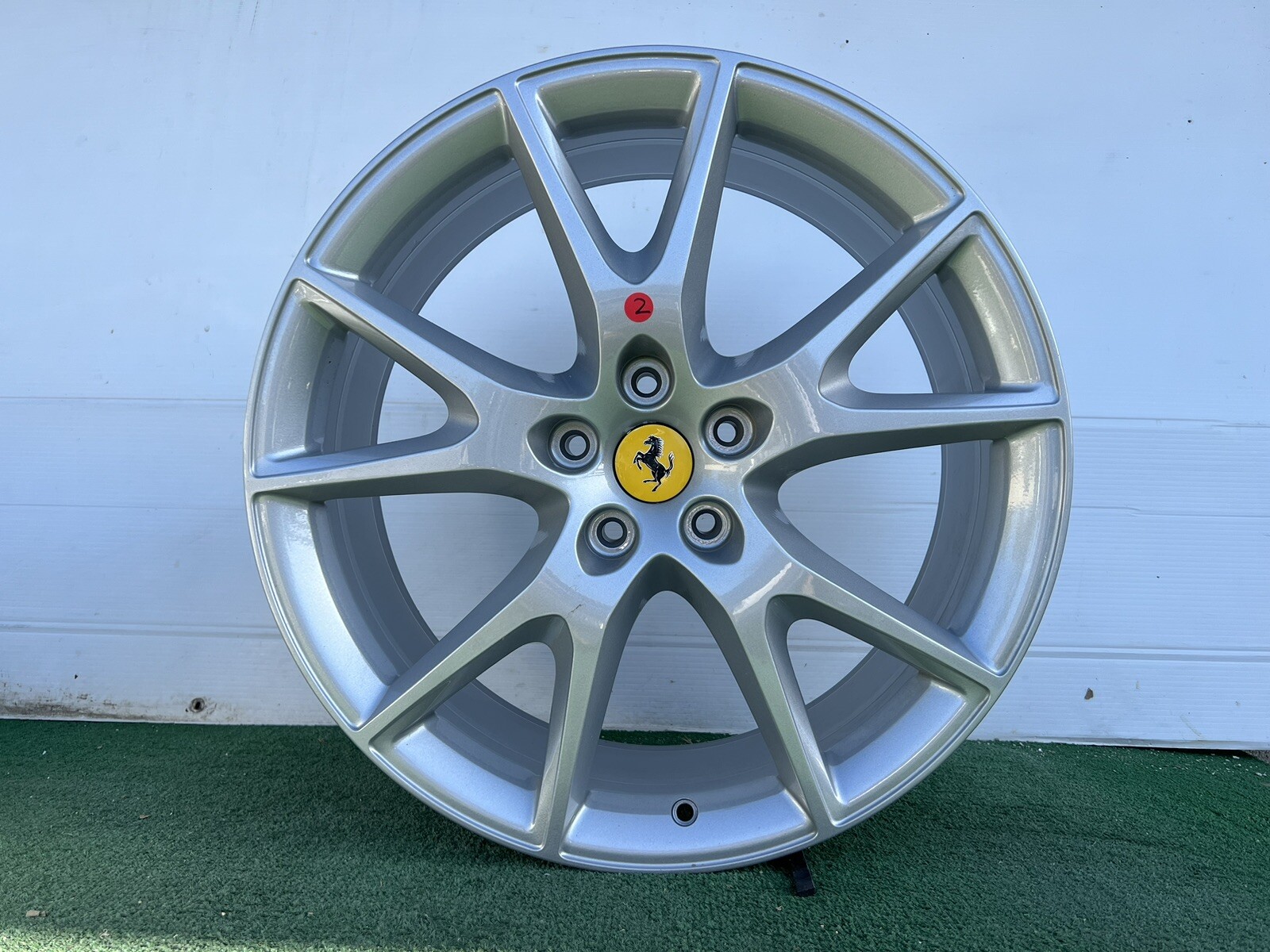 2008-15 FERRARI CALIFORNIA 20" GENUINE FACTORY ORIGINAL OEM WHEELS RIMS SET OF 4