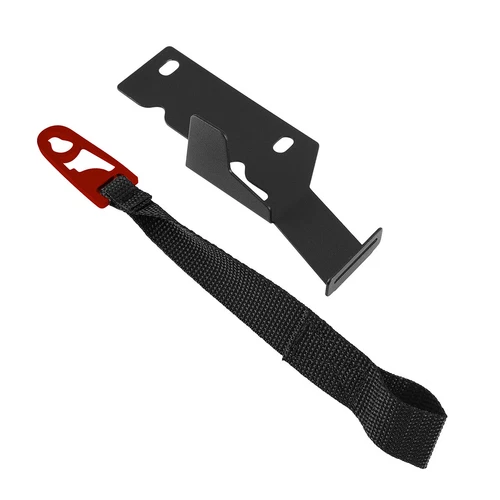Kit de liberación de cierre rápido de asiento trasero correa negra para Ford F150 F250 F350 2009-2022 - Imagen 12 de 12