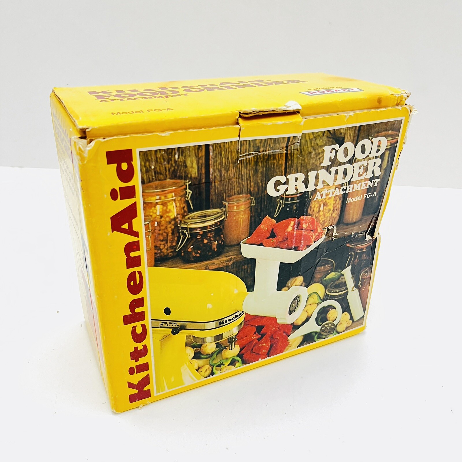 Vintage KitchenAid Stand Mixer Food Grinder Attachment Model FGA