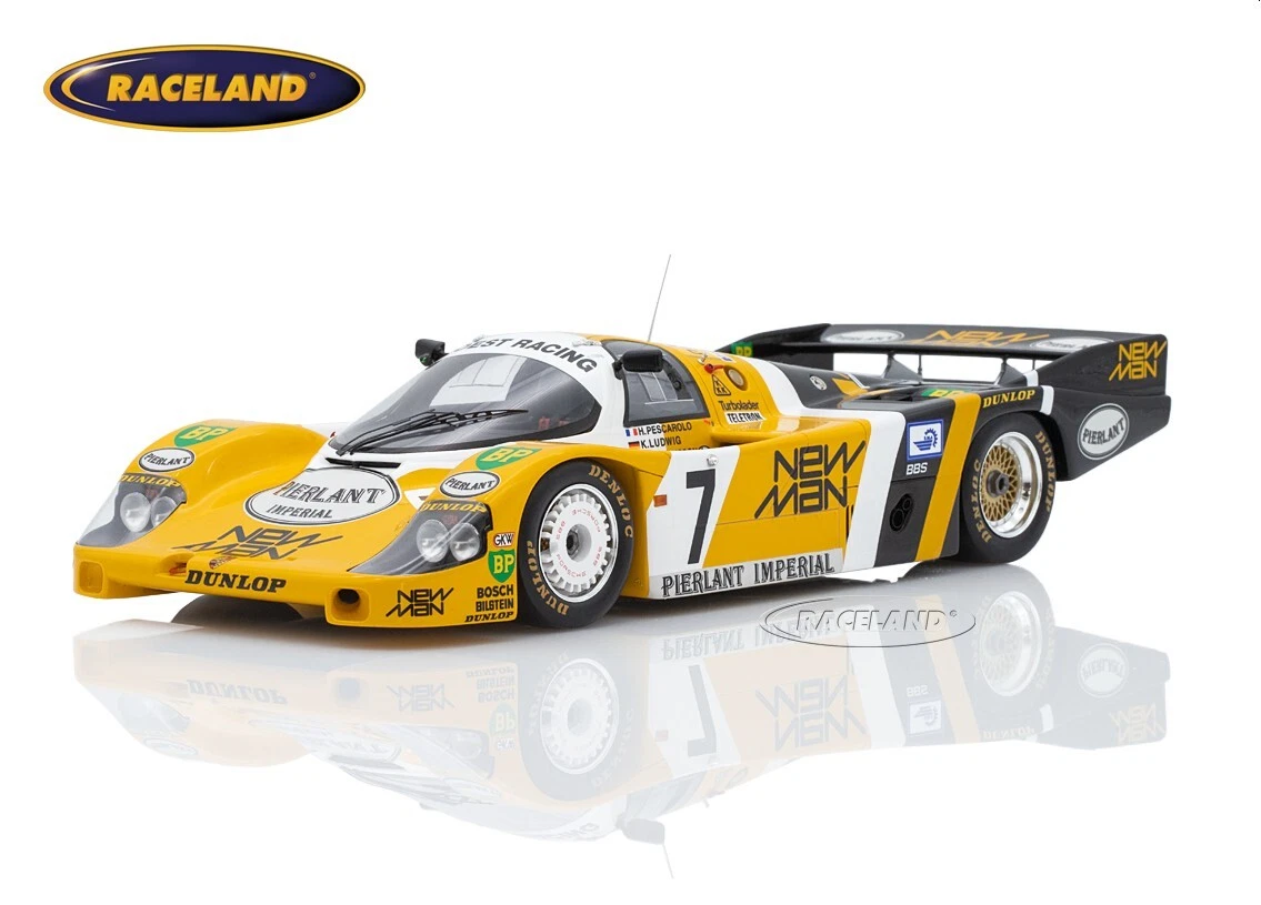 Porsche 956L #18 Le Mans 1983 - Solido 1:18 - Laessig Plankenhorn - Miniature