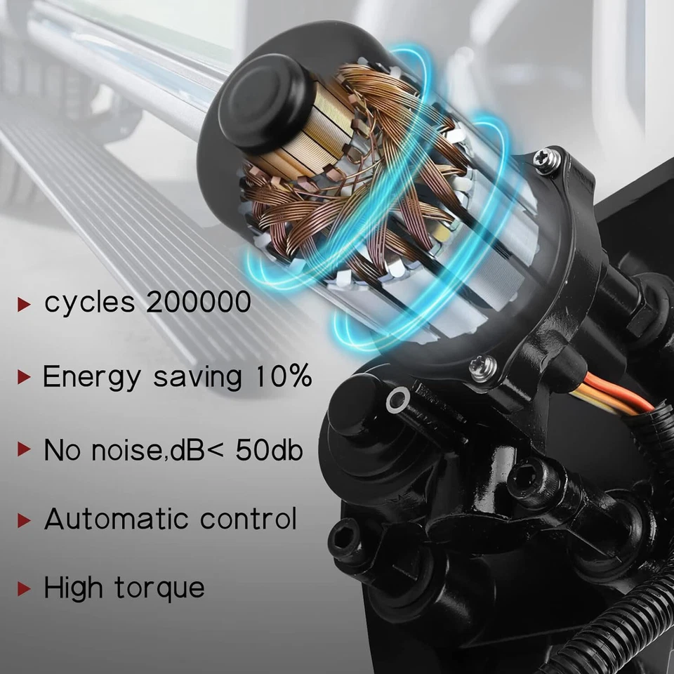 9L7Z16A506A Motor y soporte de estribo eléctrico para pasajero delantero derecho para Ford Foto 4 de 4