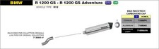 Auspuffanlage Maxi RACE-TECH Genehmigt Bis Schwarz-Carbon ARROW R 1200 GS 06-09