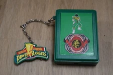 Mighty Morphin Power Rangers Rare Green Ranger Beeper Toy 1993 Vintage WORKS