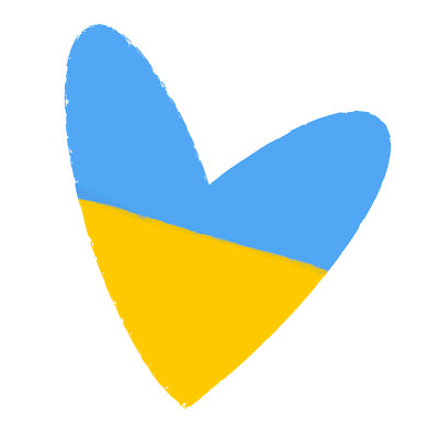 Riesiger XXXL Autoaufkleber Sticker Fahne Ukraine Wappen Flagge