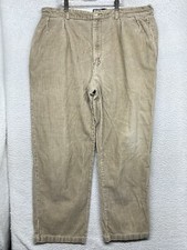 Polo Ralph Lauren Andrew Corduroy Pants Mens 38x30 Beige Cords Chino Pleated