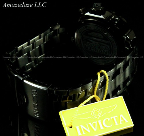 NUOVO Orologio Invicta Da Uomo Combat Pro Diver Scuba VD53 Cronografo Acciaio Inox - Foto 8 di 9