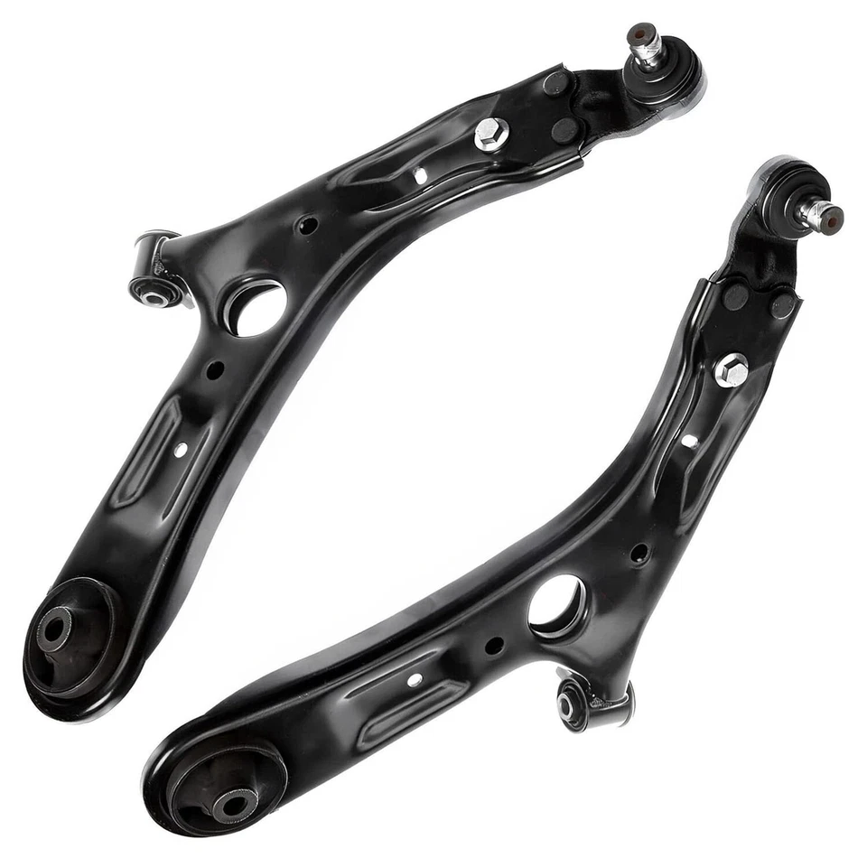 Front Lower Control Arms Sway Bars Outer Tie Rod Ends for 2014-2019 Kia Soul EV - Image 3 of 4