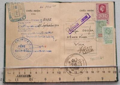 標本 Frrom Vietnam CCB 122mmX44mm VIETNAM fdc cover card 1964