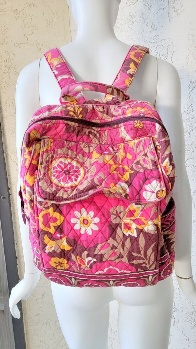 Vera Bradley Handbag Backpack Carnaby Floral Multicolor 14  display picture 3
