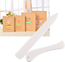 2Pcs Paper Bone Folder Crafts Folding Creasing Paper Crafting Scrapbooking Tool