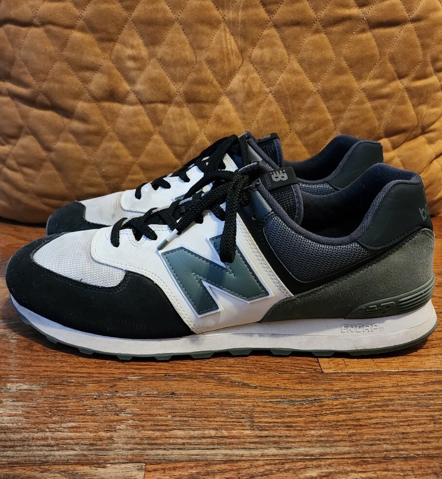 New Balance 574 Olive Green Mens Size 