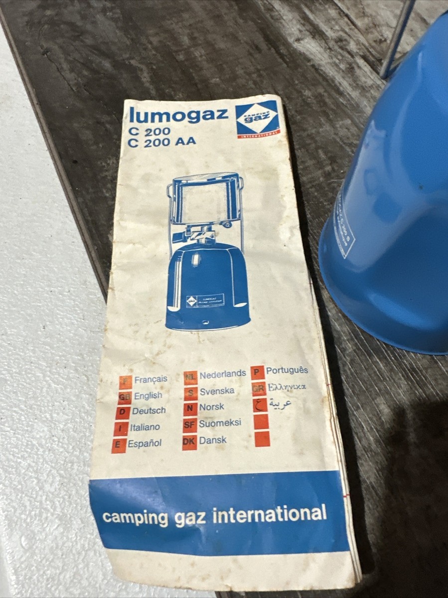 激レア 新品未使用 キャンピングガス Lumogaz C 200 激レア 新品