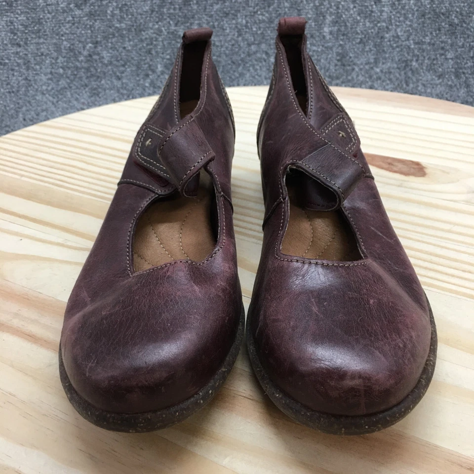 Clarks Zapatos Artesanales Mujer 8 M Wilrose Glen Informales Mary Jane 26128174 Púrpura Foto 4 de 4